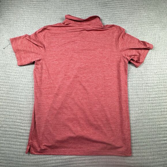 Vineyard Vines Performance Polo Men L Red Stretch Golf Stretch Wicking SS - Picture 5 of 8